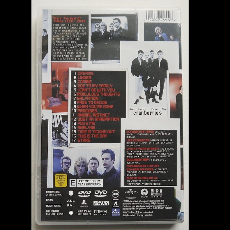 Cranberries, The - Stars – The Beast of Videos...