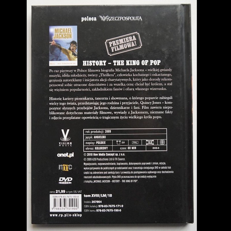 Dokument - Michael Jackson – History – The King...