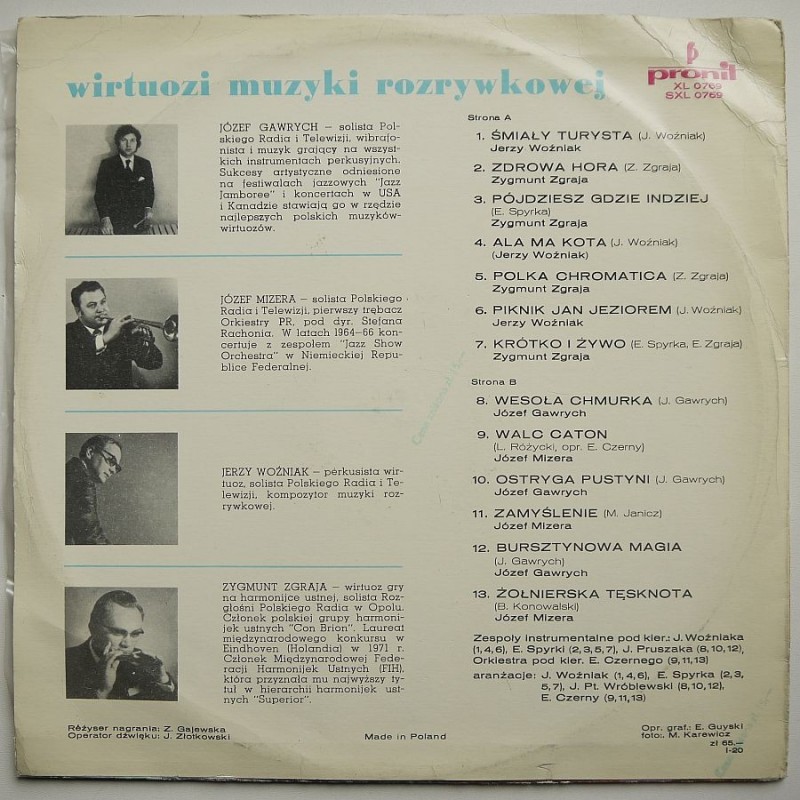 Składanka - Wirtuozi muzyki rozrywkowej