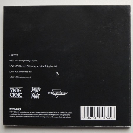 Kwiatkowski Dawid - Say Yes (CDS)
