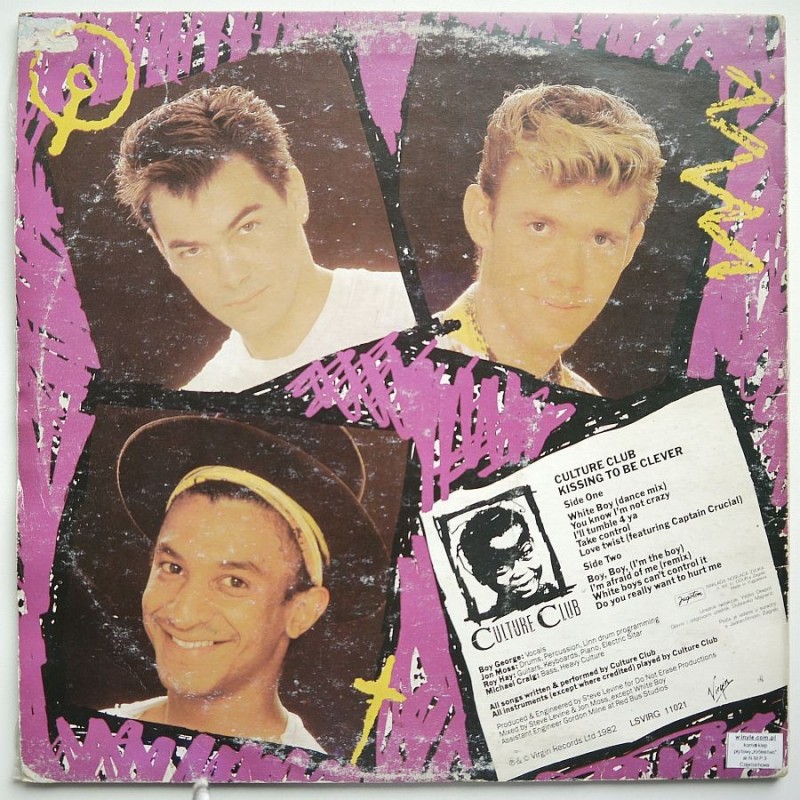 Culture Club - Kissing to Be Cleawer