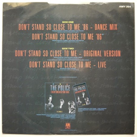 Police, The - Don't Stand So Close To Me '86 (12’’)