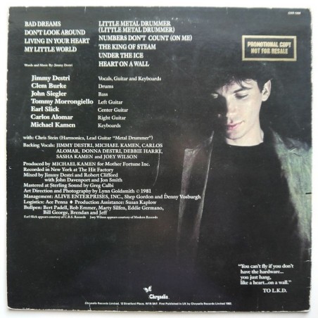 Jimmy Destri - Heart On A Wall