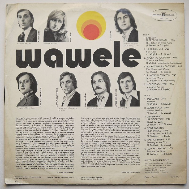 Wawele - Niebieskie dni