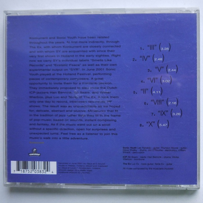 Sonic Youth + I.C.P. + The Ex - In The Fishtank 9