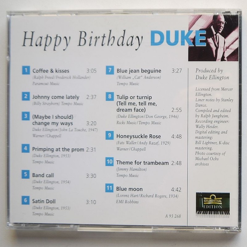 Duke Ellington & His Orchestra - Happy Birthday...
