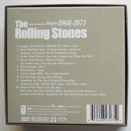 Rolling Stones, The - Singles 1968-1971 (9cd+dvd)