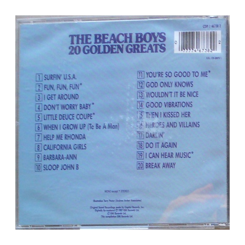 Beach Boys, The - 20 Golden Greats