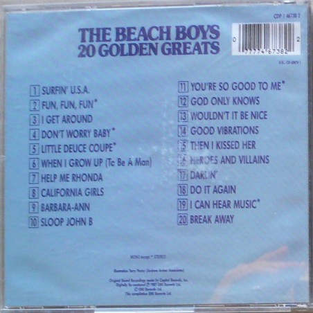 Beach Boys, The - 20 Golden Greats