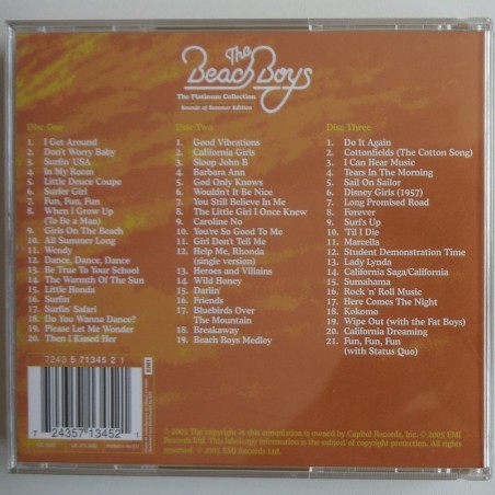 Beach Boys, The - The Platinum Collection - Sounds Of Summer Edition