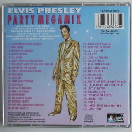 Elvis Presley - Party Megamix – 40 Hits of the King