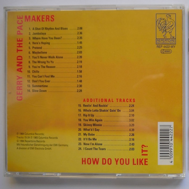 Gerry And The Pacemakers - How Do You Like It?