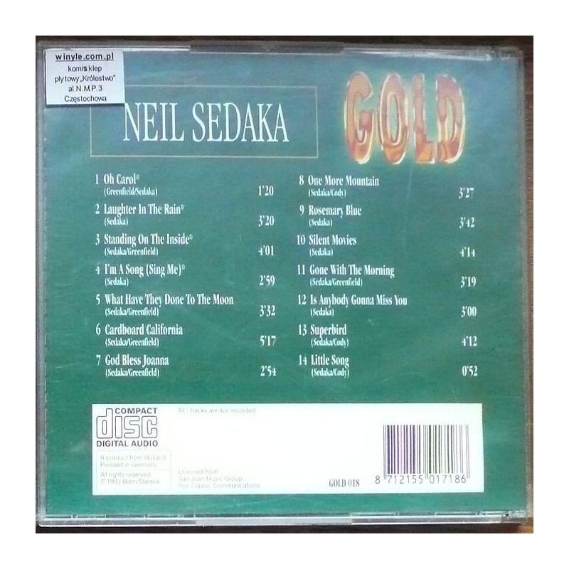 Neil Sedaka - Gold