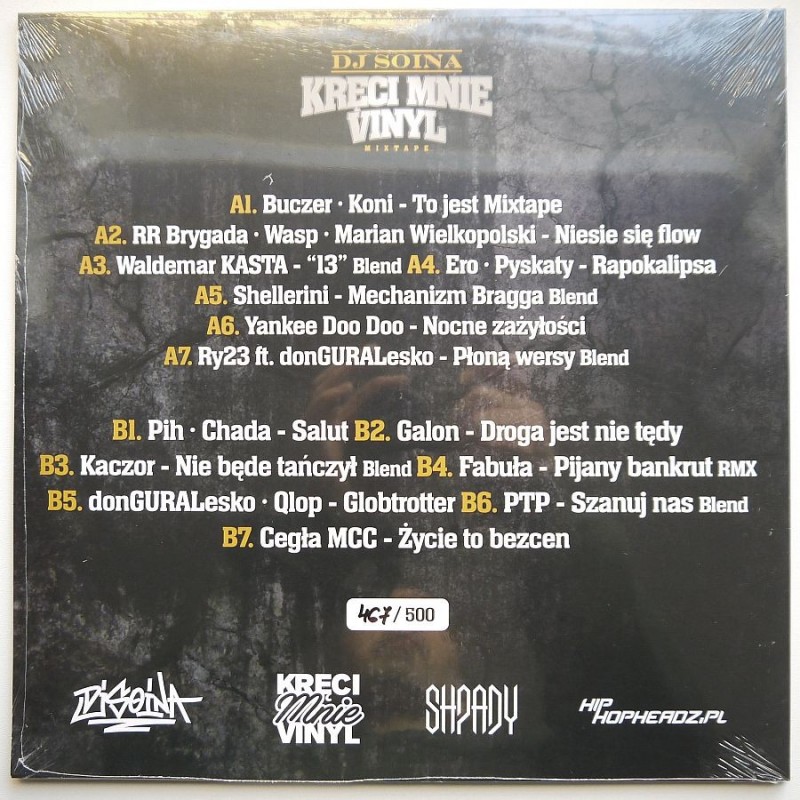 Dj Soina - Kręci mnie winyl – Mixtape