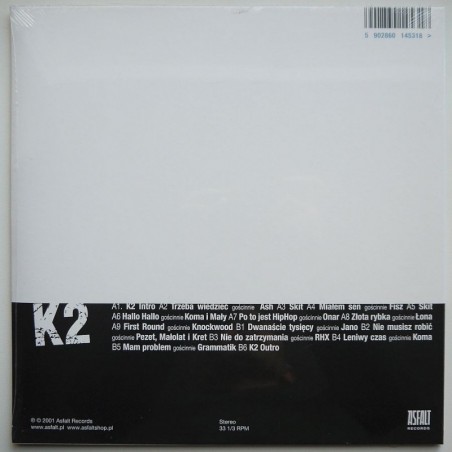 O$ka - K2 – Kompilacja 2 (niebieski winyl)