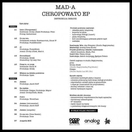 Mada - Chropowato EP. (Good Label Recordings)
