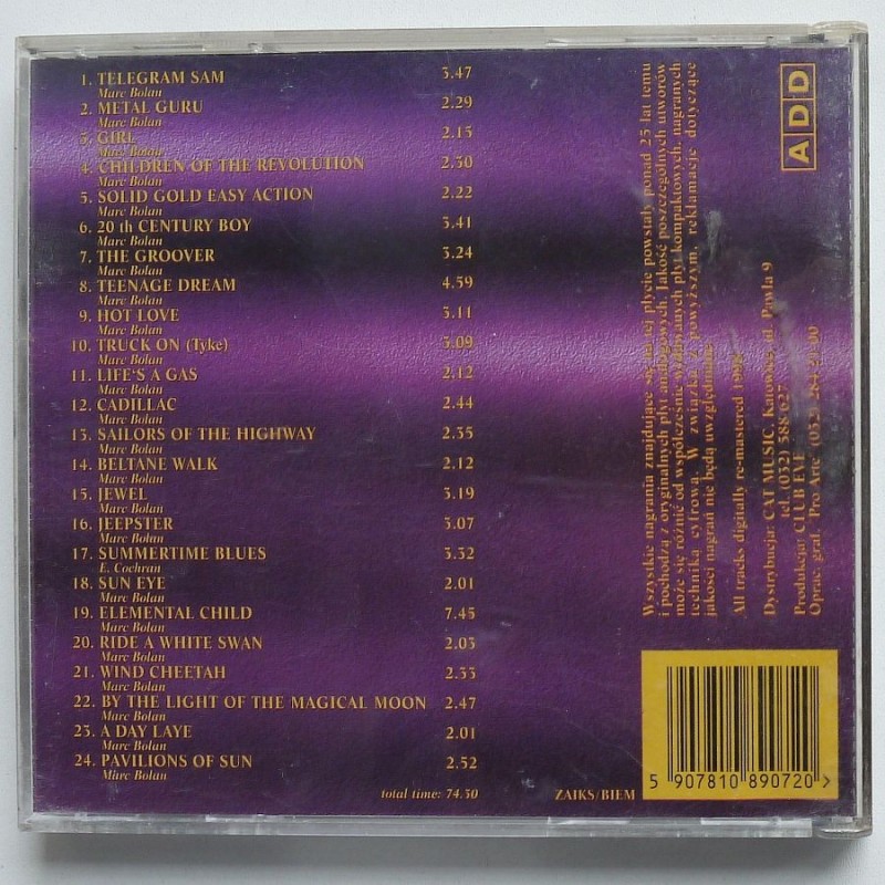 Marc Bolan & T.Rex - The Best Of