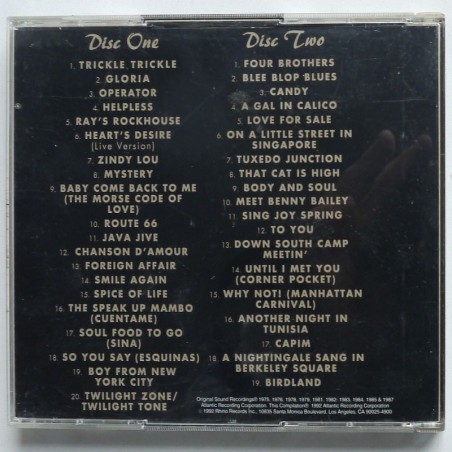 Manhattan Transfer, The - The Manhattan Transfer Anthology – Down in Birdland (2cd)