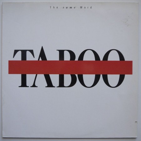 Taboo - The Same Word