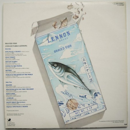 John Lennon Plastic Ono Band - Shaved  Fish