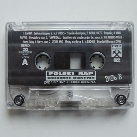 Składanka - Polski Rap – Zakazane piosenki Yo 3