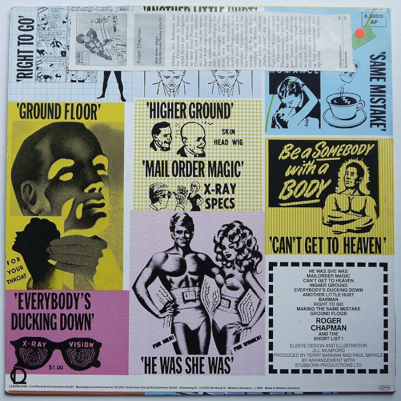 Roger Chapman And The Shortlist - Mail Order Magic