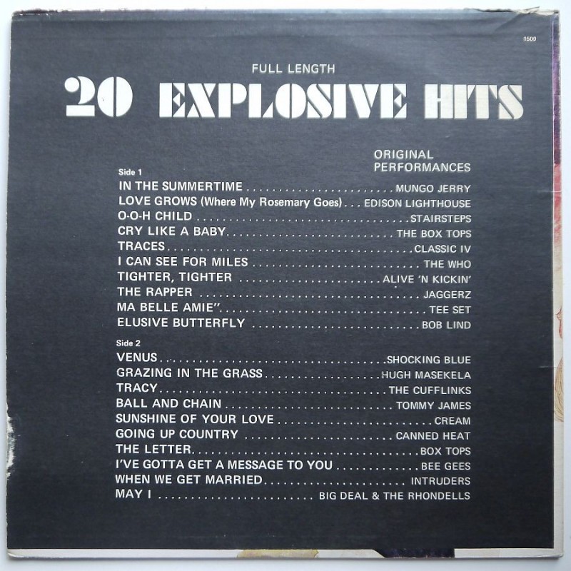 Składanka - 20 Explosive Hits