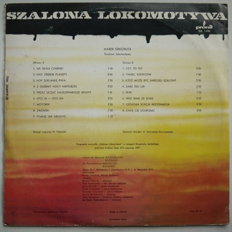 Grechuta Marek - Szalona lokomotywa w/g Witkacego