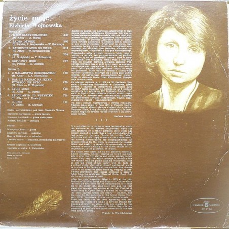 Wojnowska Elżbieta - Życie moje