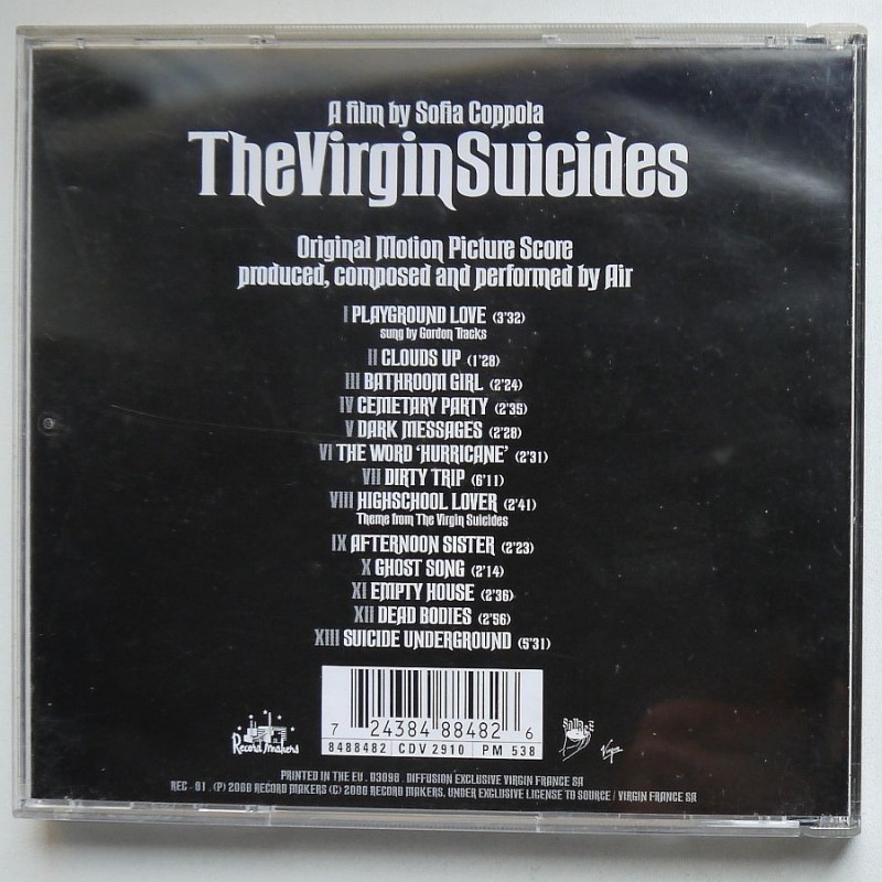 Various – The Virgin Suicides アナログレコード Various - The Virgin Suicides (25th Anniversary Edition