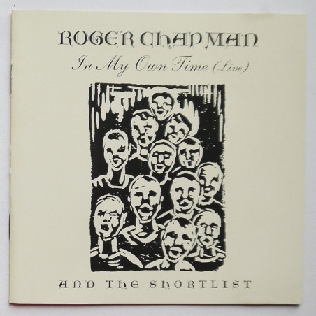 Roger Chapman And The Shortlist - In My Own Time (Live) (2cd)