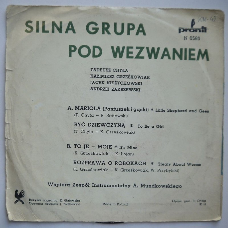 Silna grupa pod wezwaniem - Mariola (pastuszek...