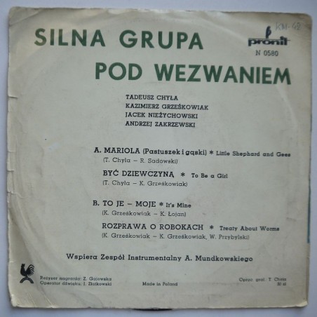 Silna grupa pod wezwaniem - Mariola (pastuszek i gąski)