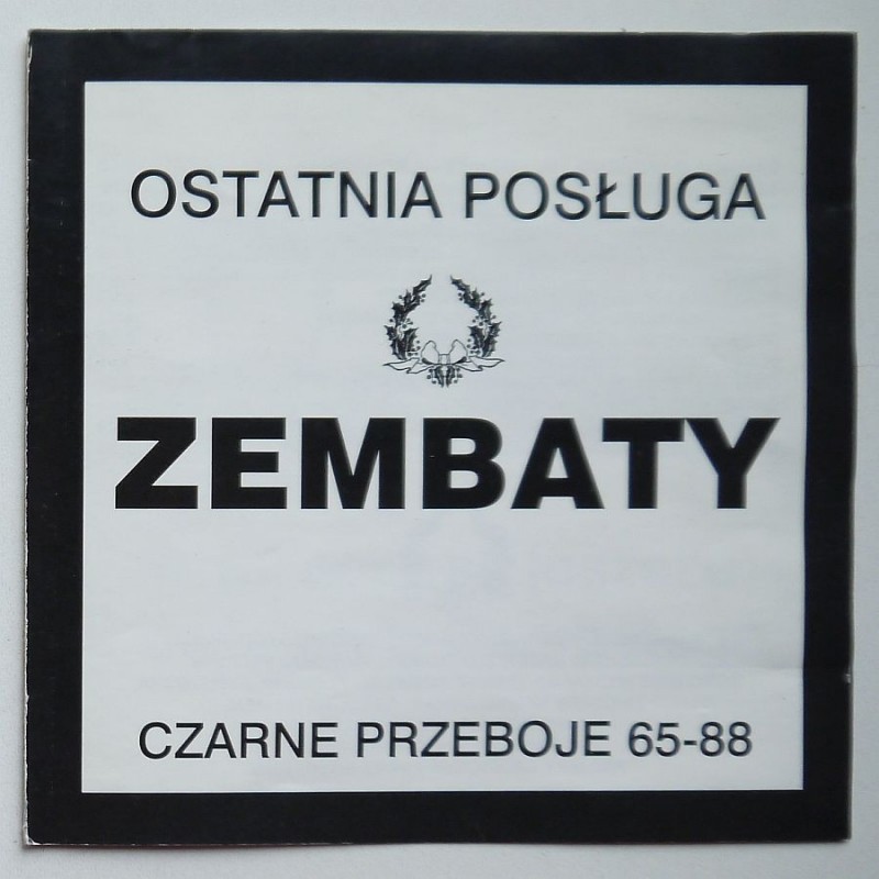 Zembaty Maciej - Ostatnia posługa – Czarne...