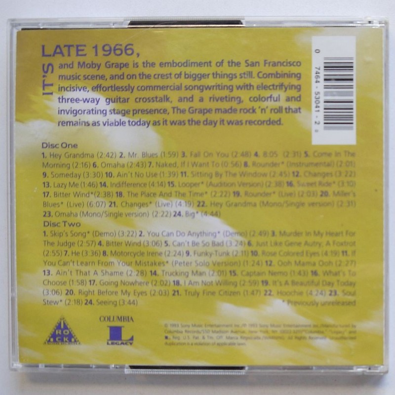 Moby Grape - The Very Best Of – Vintage (2cd)