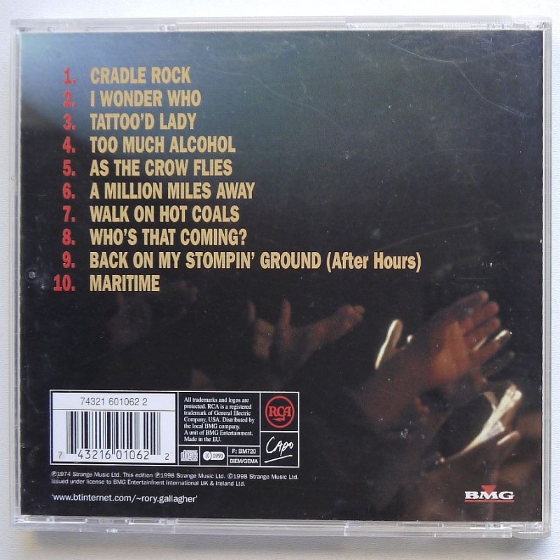 Rory Gallagher - Irish Tour