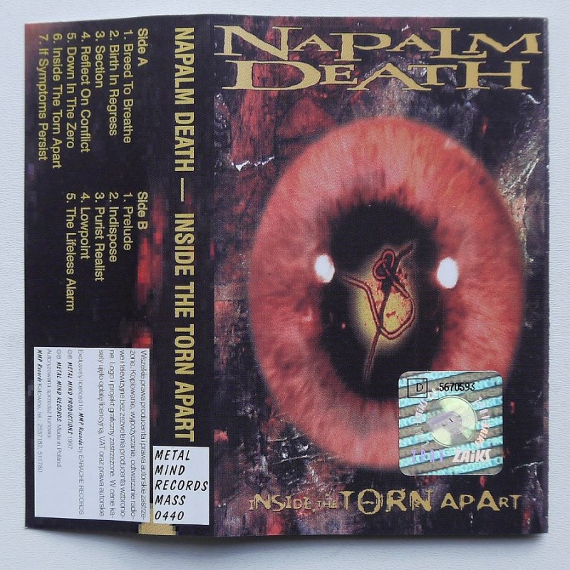 Napalm Death - Inside The Torn Apart