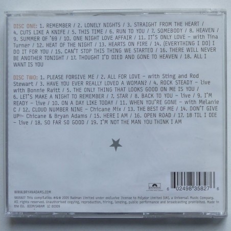 Bryan Adams - Anthology (2cd)