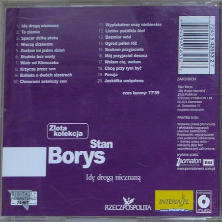 Stan Borys - Idę droga nieznaną – Złota kolekcja