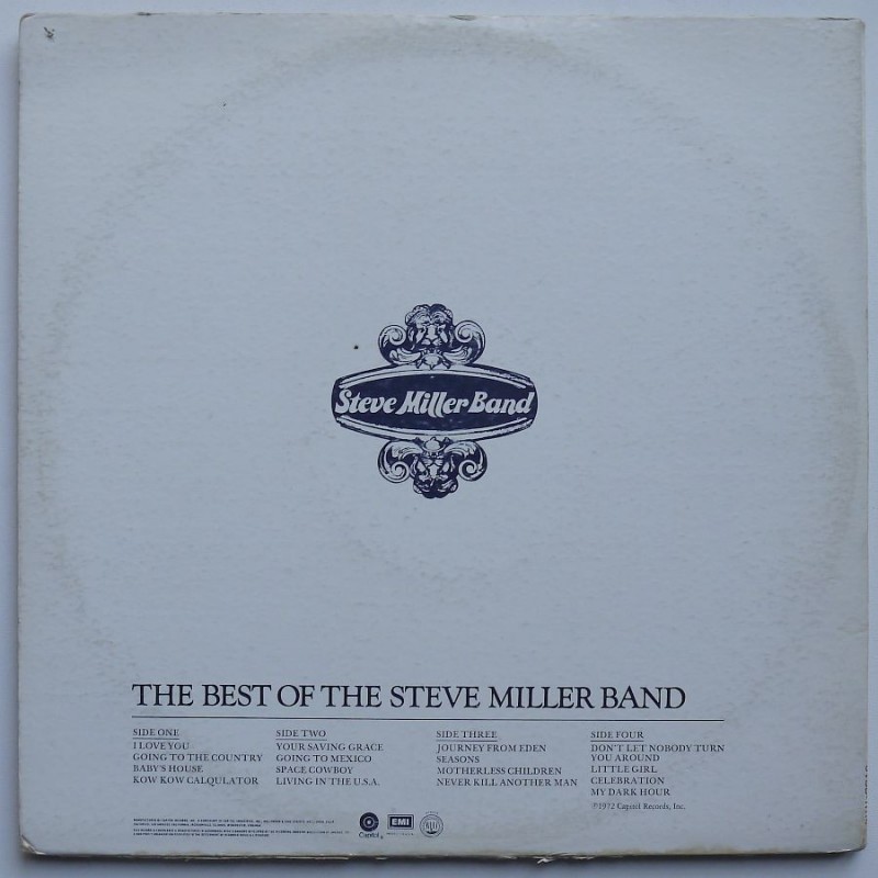 Steve Miller Band, The - Anthology – The Best...