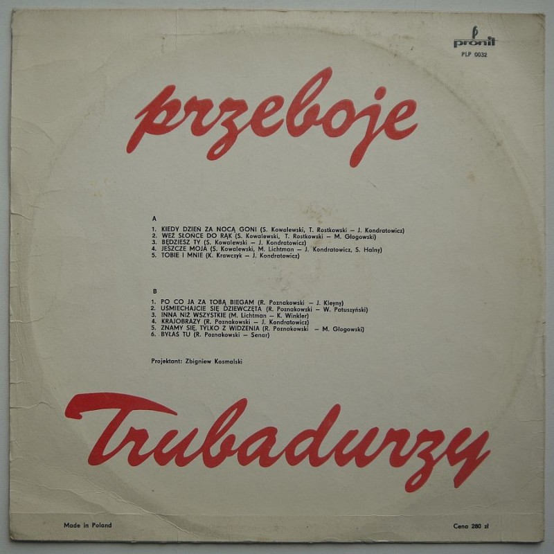 Trubadurzy - Przeboje