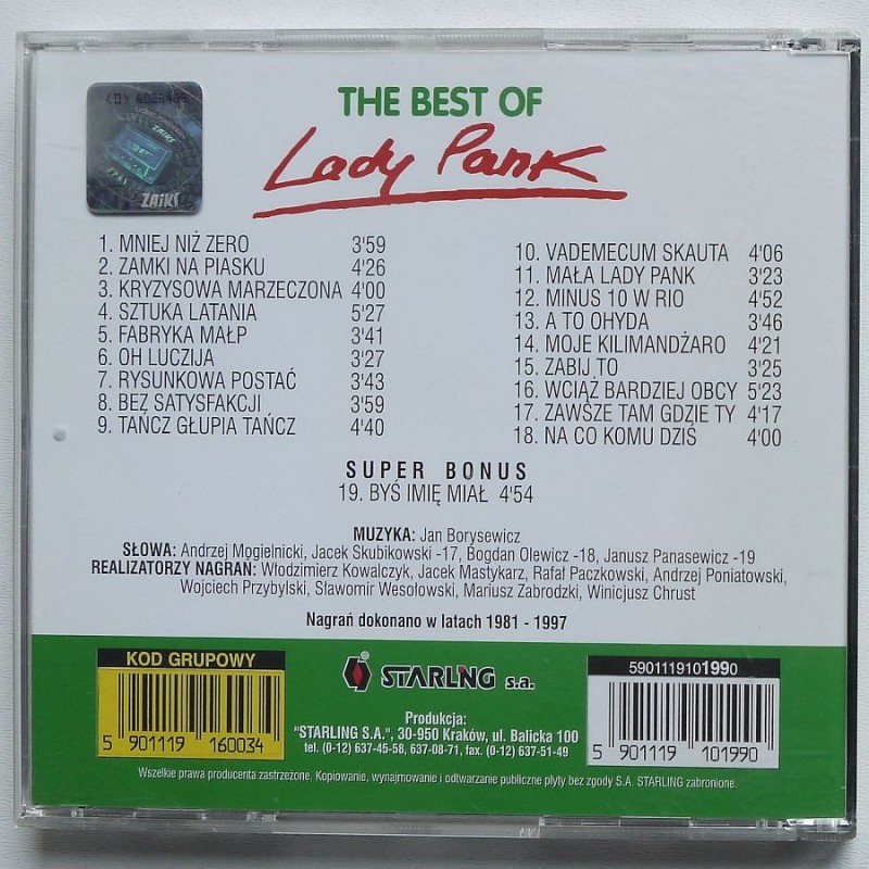 Lady Pank - The best of