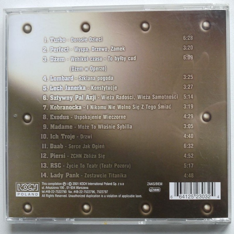 Składanka - Przeboje polskiego rocka CD 2