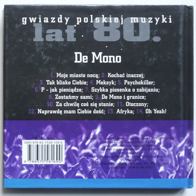 De Mono - Gwiazdy polskiej muzyki lat 80tych