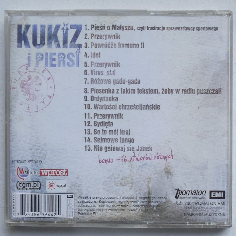 Kukiz i Piersi - Piracka płyta