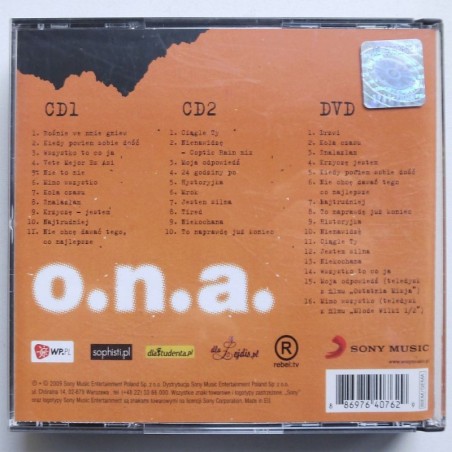O.N.A  - To naprawdę już koniec 1995-200 2cd+dvd)