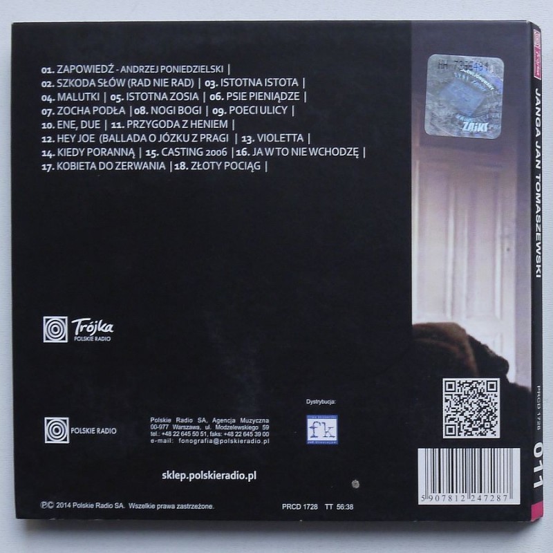 Janga, Jan Tomaszewski - Koncert w Trójce