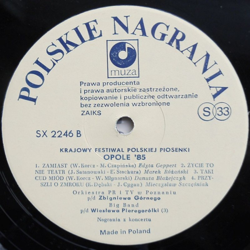 Składanka - Opole '85