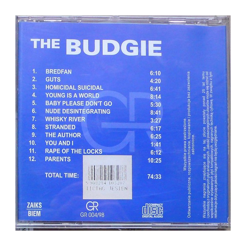 Budgie, The - The Best