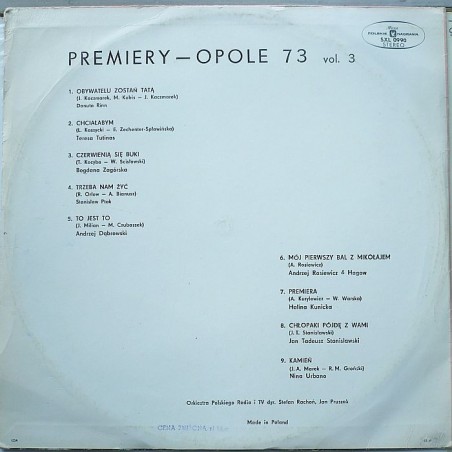 Składanka - Opole '73 vol.3